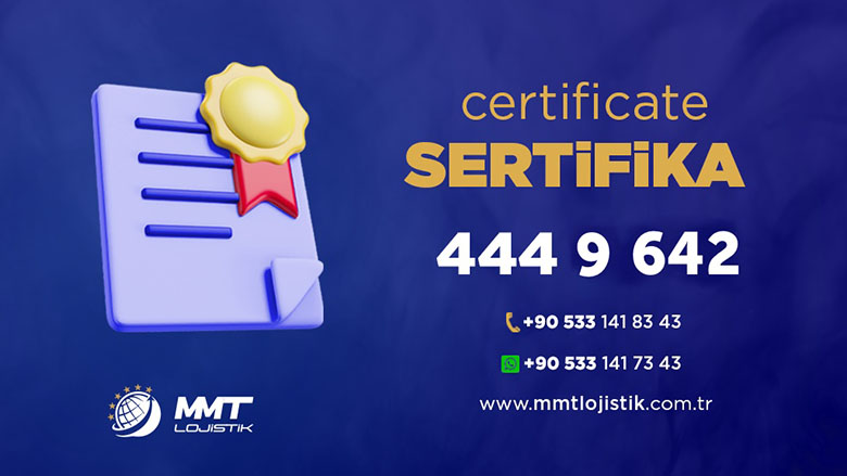 Sertifikalarımız